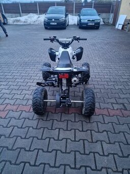 Děcka čtyřkolka 125 ccm bila