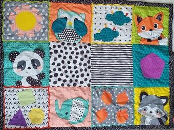 Hrací deka Infantino Maxi Zoo