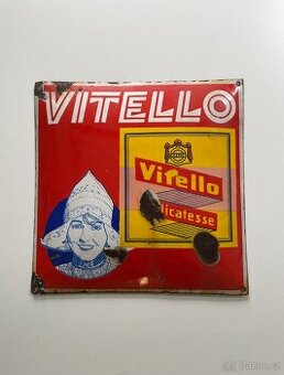 Smaltovaná cedule, Vitello