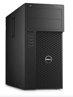 Prodám výkonný minitower Dell Precision T3620 + 24" LCD