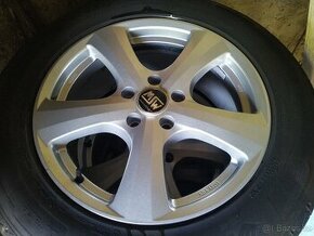 5x120 R18 ALU kola MSW O.Z. + pneu Hankook 255/55/18