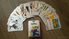Pokémon karty stříbrné 55 ks v krabičce NOVÉ