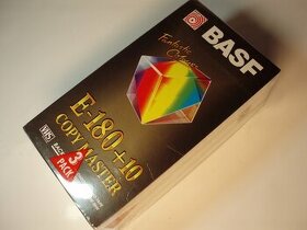 VHS kazety 3x BASF