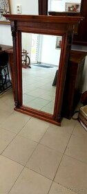 Dřevěné nástěnné zrcadlo - 1