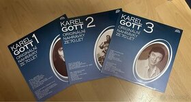 3x LP Karel Gott - Originální nahrávky ze 70. let