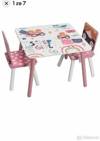 Dětský stůl se židlemi - 1