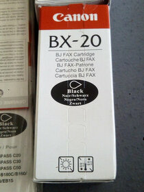 Inkoustová cartridge Canon BX-20, černá, originál - 6 kusů