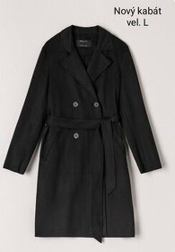 Prodám nový dámský kabát ( černý)