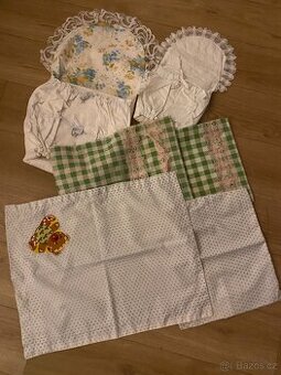 Perinky do kocarku pro panenky a zabalky retro