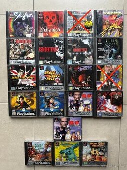 Hry playstation 1  komplet Aj