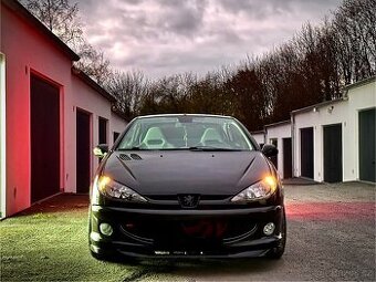 Peugeot 206cc RC-line, max výbava JBL, irmscher