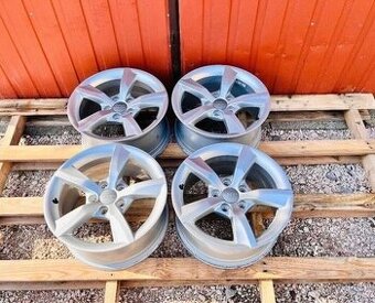5x112 R16. originál alu sada Audi A6 4G model 2015 TOP STAV - 1