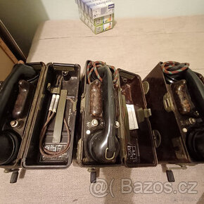 Tp-25 3ks zachovalé, telefon polní ČSLA