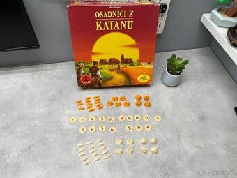 Náhradní figurky a žetony ze hry Osadníci z Katanu (Catan) - 1