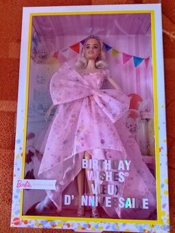 Sběratelská BARBIE BIRTHDAY WISHES HCB89