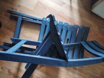 Plastový židle skládací na balkón