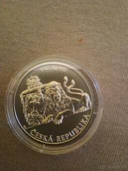 Český lev 1oz 2017 první vzácná ražba