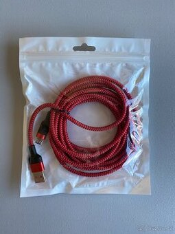 Micro USB kabel, 3 metry