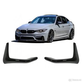 BMW M3 M4 laminátové přední Splittery