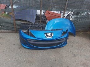 peugeot 207 - predni cast