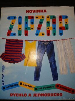 🆕 ZIPZAP – Unikátní systém na věšení prádla 🧺