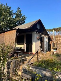Prodej zahrady s chatkou, CP 284m2, obec Hrušovany u Brna