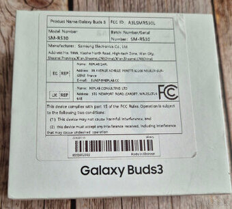 NOVÉ Samsung Galaxy Buds 3