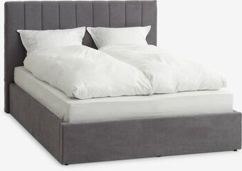Postel HASLEV 160x200 cm s úlož.prostorem