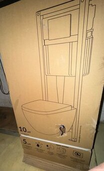 Závěsné wc komplet