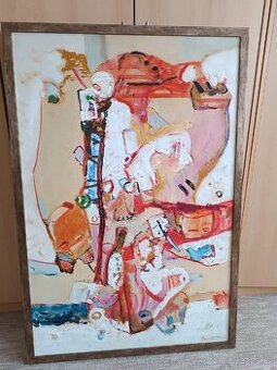 Obraz Václav Benedikt Jogínské podněty olej 2005-2006