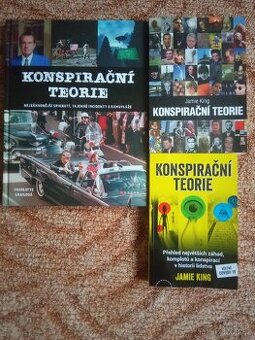 KONSPIRAČNÍ TEORIE 3X KNIHY