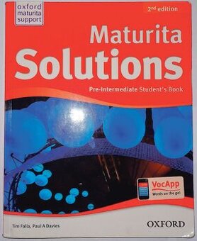 Maturita Solutions 2nd Edition