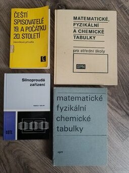učebnice knihy tabulky