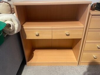 Skříňka / malá komoda se 2 šuplíky