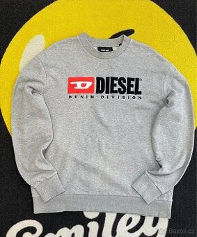 Diesel vintage šedá mikina
