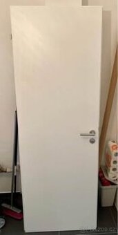 Nové Interiérové dveře Vekra Simple 70 Pravé CPL Bílá