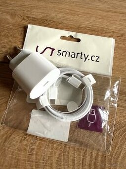 Apple originální nový pletený kabel a zástečka USB c