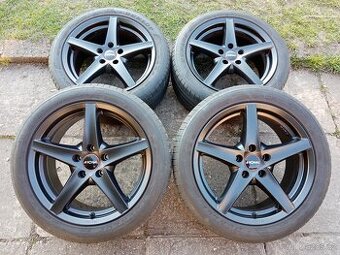 Obutá Alu kola 17ky 5x112 AUDI VW ŠKODA MERCEDES SEAT BMW