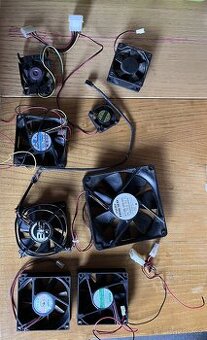 Ventilátory, větráčky mix fan PC