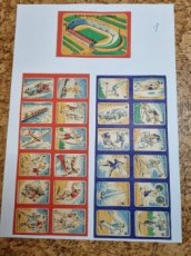 Zápalkové nálepky - 1