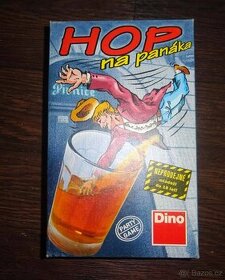 Hop na panáka společenská párty hra