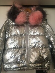 Bunda nová FLAM Mode stříbrná vel.S - 1