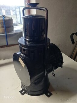 Historická železniční signalizační lampa ČSD-86