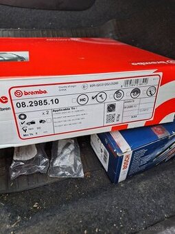 Kotouče a destičky Citroen Saxo, Peugeot 106