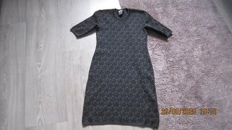 Šaty DKNY, černo-šedé, vel. XS