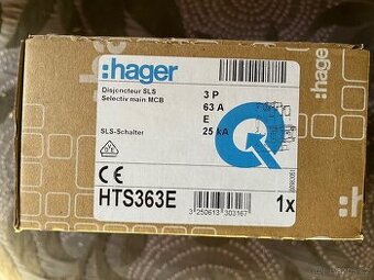 Hager SLS 3P, 63A HTS363E