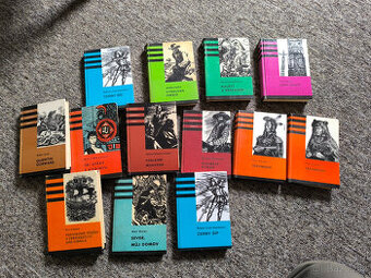 Staré knihy KOD - 13ks, kodovky, mix, prodej jako celek