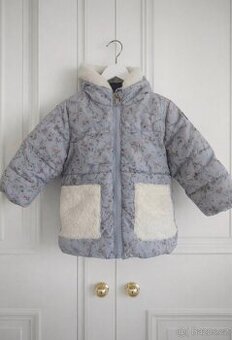 Znackova zimni bunda DKNY vel 12-18 m pro holcicku