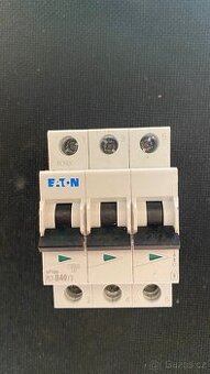 ✅ NOVÝ jistič Eaton PL7-B40/3 (3-fázový, 40A, 10kA)