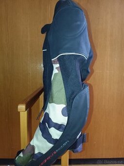 Nová bunda kombi kůže/textil vel. L pro holku i kluka